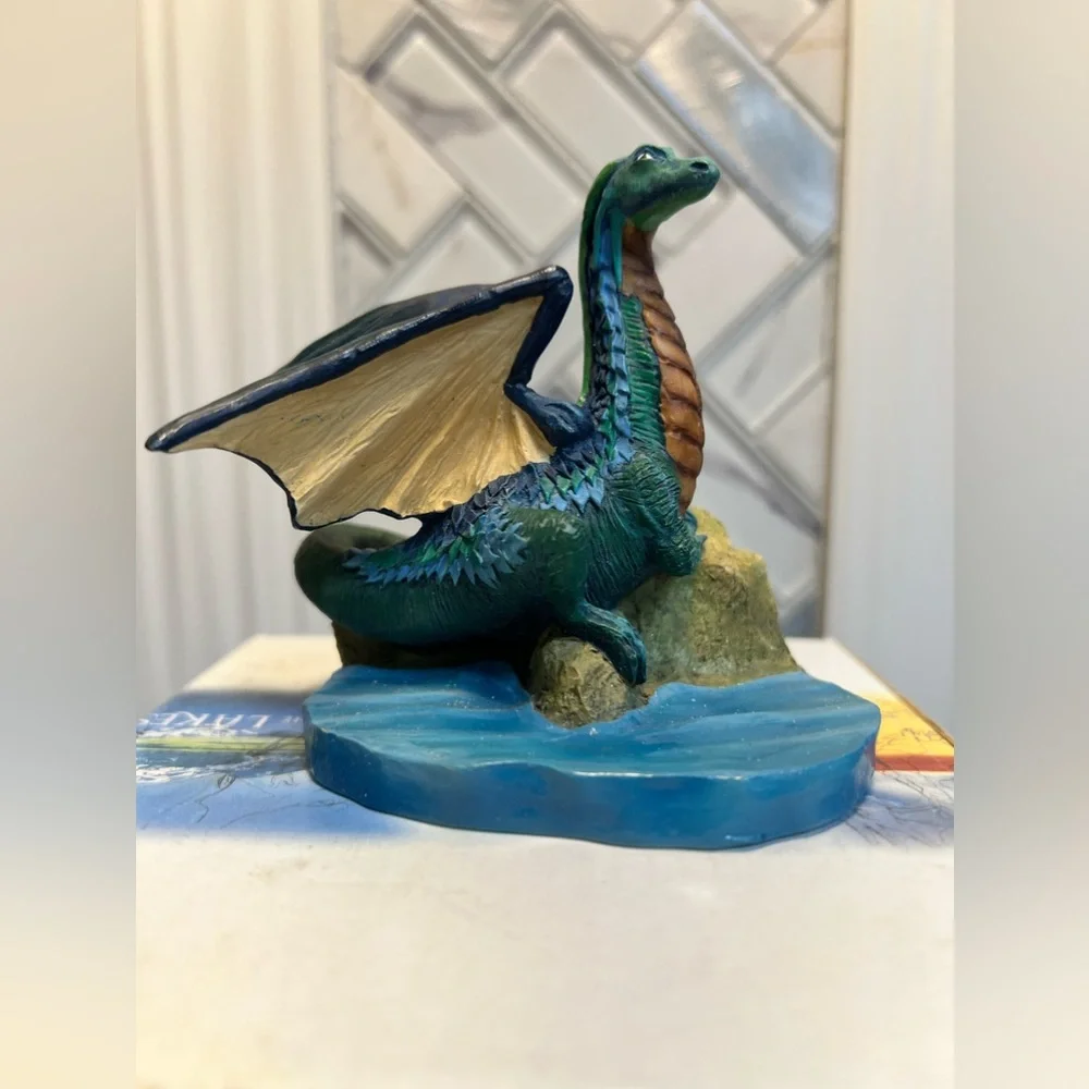 SALE Vintage Tudor Mint Lake Dragon 1999